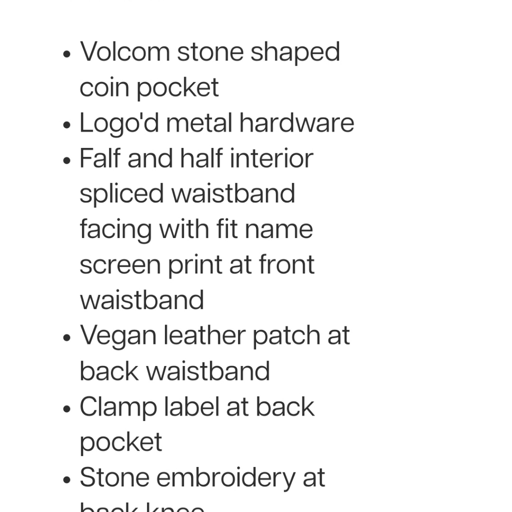 Volcom Jeans - Picture 5 of 9